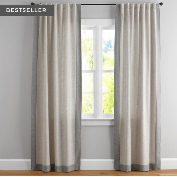 Pottery Barn Accents Pottery Barn Linen Blend Emery Framed 5 X 96